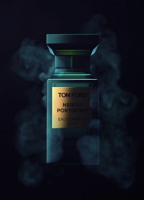 CGI Tom ford mysterious perfume bottle