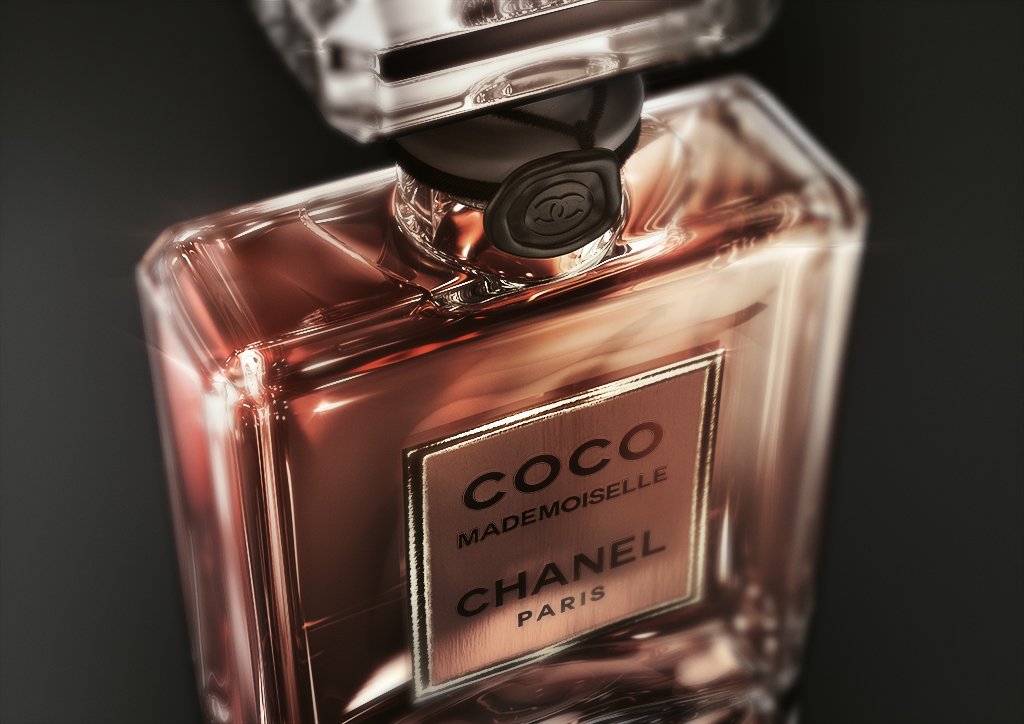 CHANEL COCO MADEMOISELLE CGI Perfume bottle