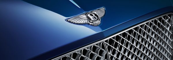CGI Bentley Continental GT luxury car hood badge 4
