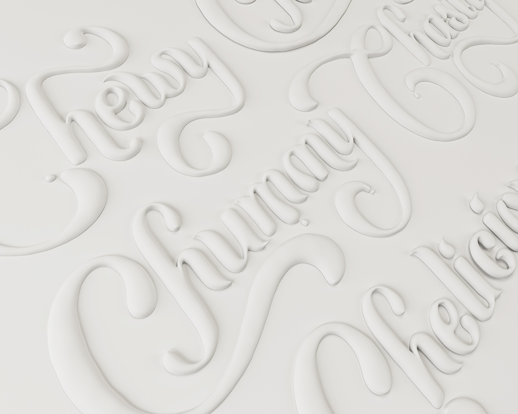 Chewy Chocolaty Chummy Chasty Cheliciousness mcodonald chocolte poured type CGI Chalk