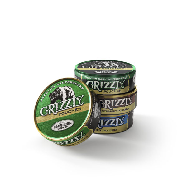 Grizzly CGI Chewing tobacco cans